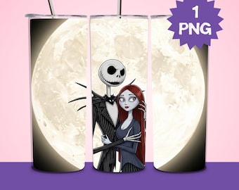 Halloween Nightmare Tumbler Wrap, Gruseliges Design (PNG)