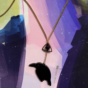 Raven Necklace