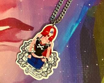 Jessica Rabbit Necklace