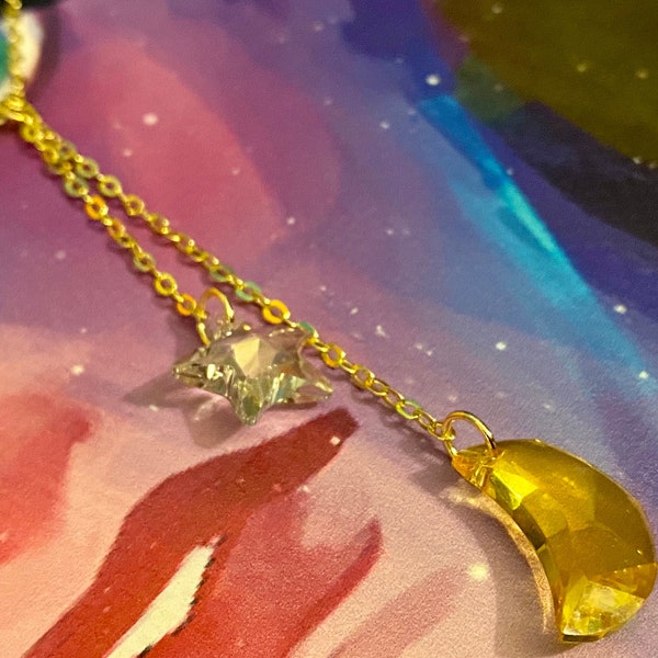 Moon & Star Necklace