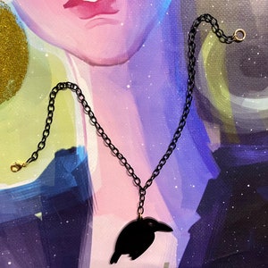 Raven Necklace