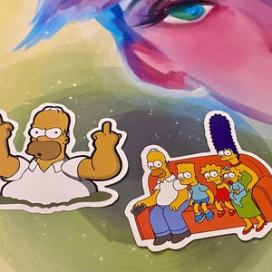 Simpsons Stickers (2)