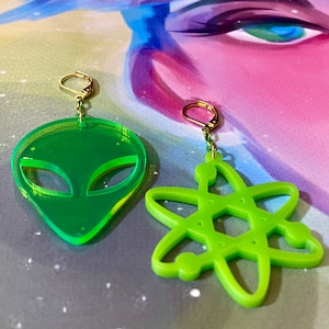 Aliens & Atoms Earrings
