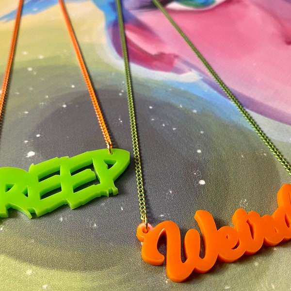 Creep & Weirdo Friendship Necklaces