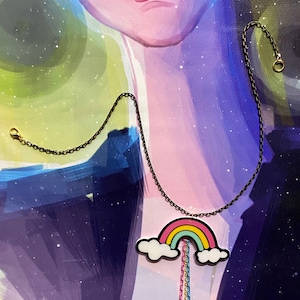 Care-A-Lot Rainbow Necklace