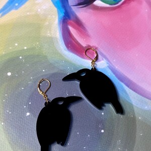 Raven Earrings