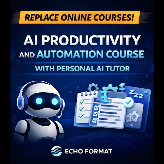 AI Productivity Course, ChatGPT Prompts & Business Automation