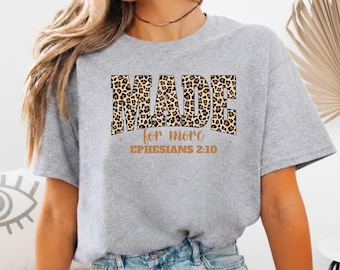 Made for More PNG, Ephesians 2:10, Christian Scripture, Inspirational Bible Verse, Faith Typography