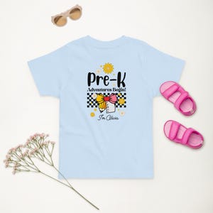 Pre-K Shirt, Hallo Pre-K Shirt, Zurück in der Schule Shirt, Erster Schultag Shirt, Kindergarten Shirt, personalisierte Kindergarten Shirt