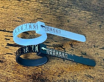 Reusable Ring Sizer Tool, US Sizes 1-17