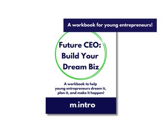 Kids Entrepreneurship Workbook: 40-Page Business & Money Skills Activity PDF for Young Entrepreneurs
