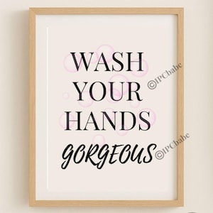Hand Hygiene Poster Set- Cute & Modern Printable Wall Art for Clinic, Office, or Home I Infection Prevention Decor I Instant Download