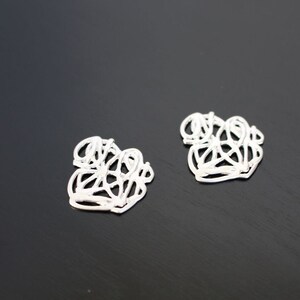 Matte silver tangled cluster rope pendant, Connectors, Pendants, 2 pc, KG813547