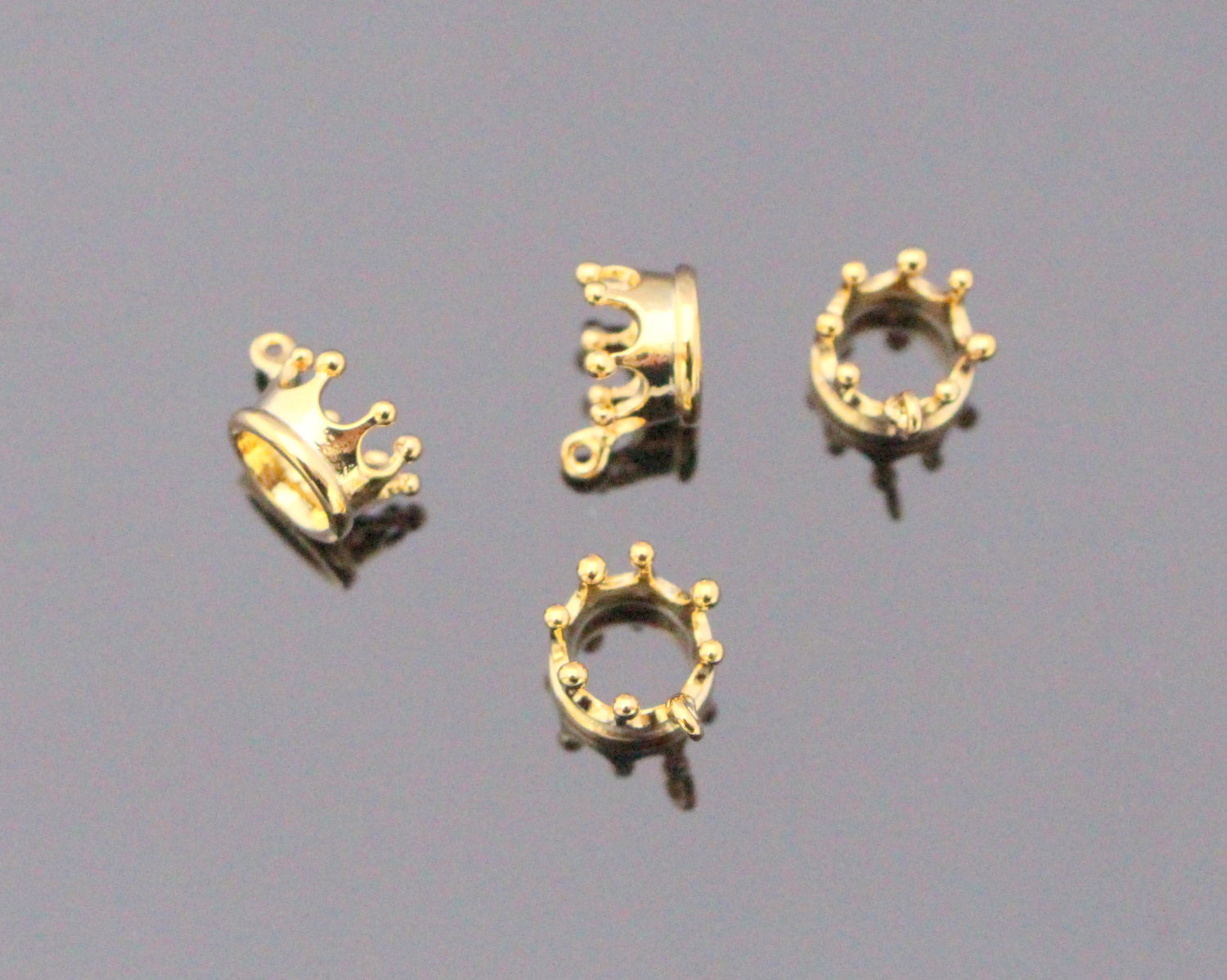 Jewelry Making Supplies Shiny Gold Tarnish Resistant Small