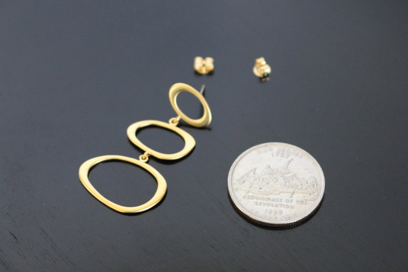 Jewelry Findings Matte Gold Tarnish Resistant Round Teardrop Etsy