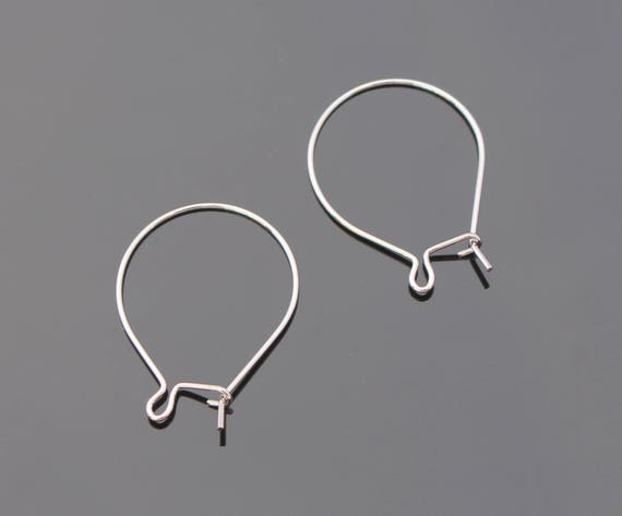 Kidney hoop earrings deals