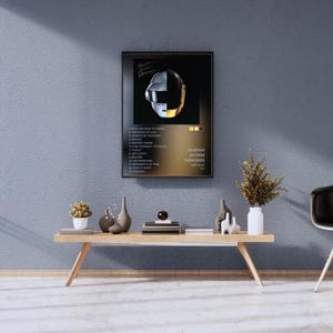Daft punk poster - Etsy 日本