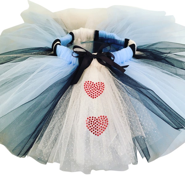 Alice in Wonderland Tutu-Blue-Alice in Wonderland Adult Tutu-Halloween Costume-Marathon Run-Running Tutu-Race Day Tutu-Princess-Disney Run