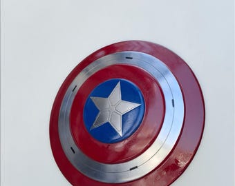 Captain America Steel Shield – 12 Inch Replica Cosplay Prop, Display Decor