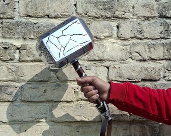 Aluminum Thor Mighty Hammer Mjolnir Replica - Avengers Collectible