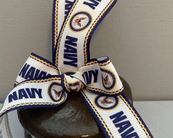 Maine Whoopie Pie Ornament, Navy