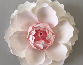 3d wall flower etsy
