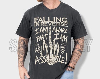 Falling In Reverse Concert T-Shirt: Metalcore Music Merch