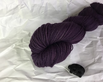 Purple Haze Hand Dyed Sport Weight Yarn