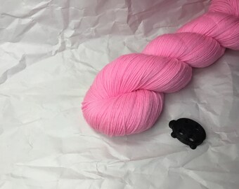 Pink 1968 Hand Dyed Sock Yarn