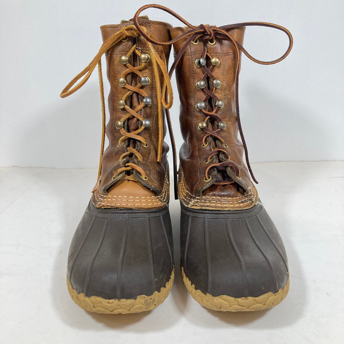 Vintage LL Bean Maine Hunting Shoes/Boots Size 11 N Cursive Etsy