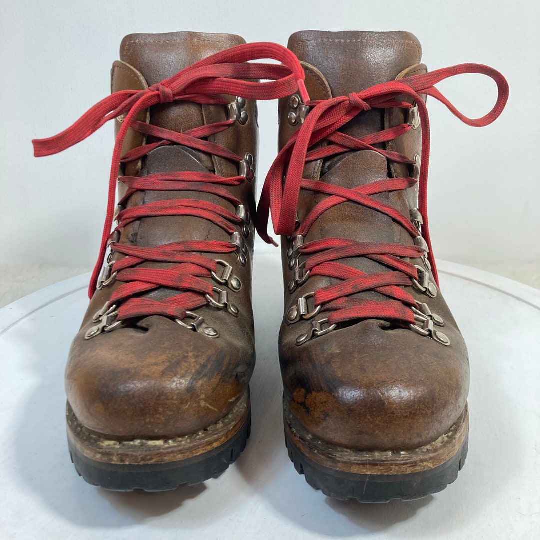Vintage Raichle Hiking Mountaineering Boots Made in - Etsy