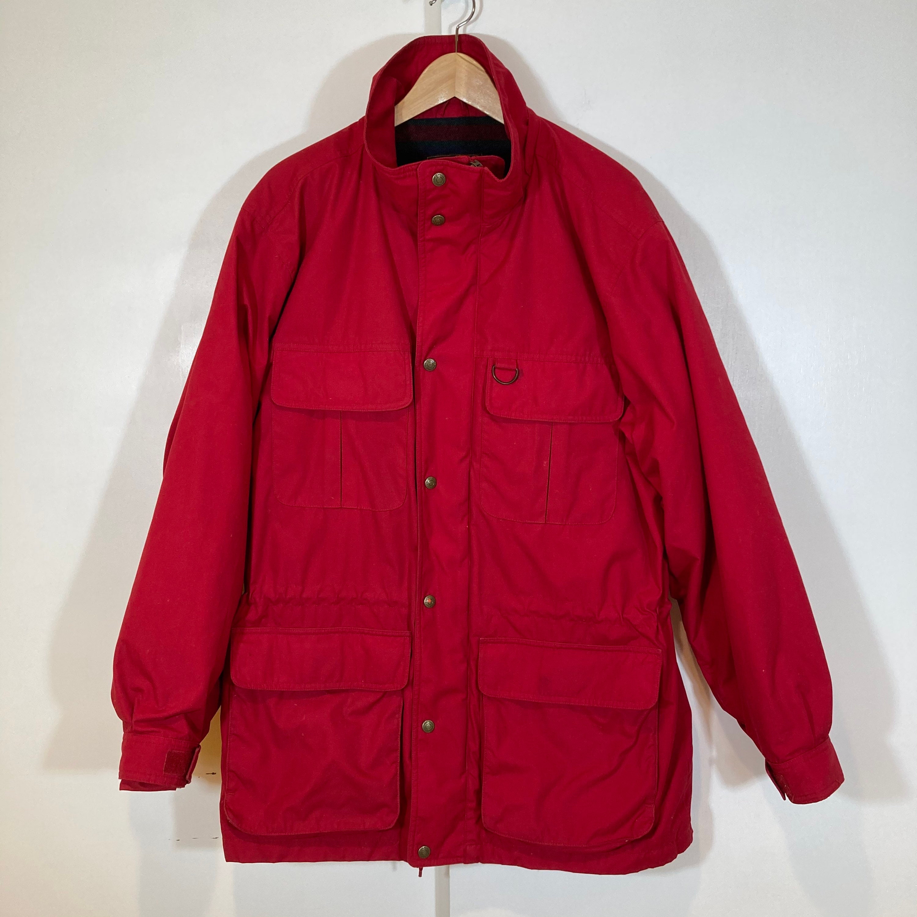 Eddie Bauer Mens Vintage Wool-lined Mountain Parka Size Large