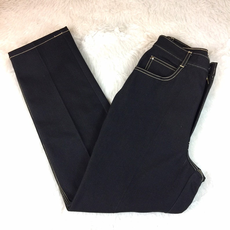Gitano Vintage High Rise Mom Jeans Black Size 12 Regular Brand | Etsy