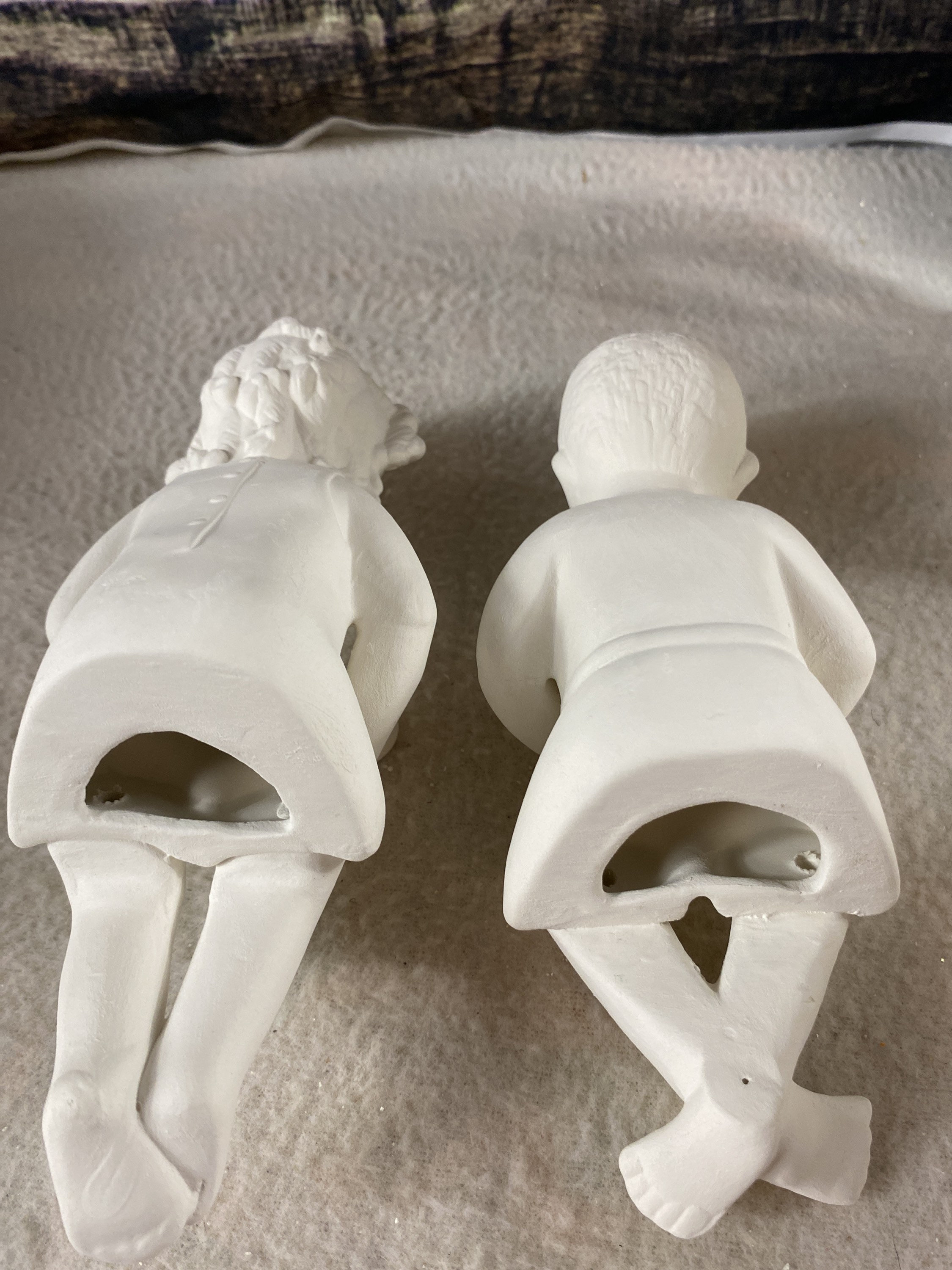 Boy and Girl Shelf Figurines Sitters Eating Watermelon Box8 Etsy