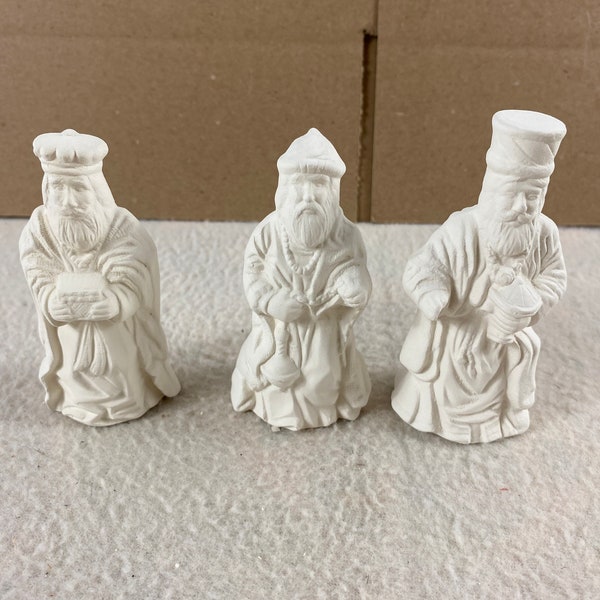 U Paint Ceramic Wise Men Bisque