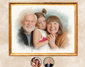 Realistic Photo Merge • Add loved one to Picture • Custom Memorial Portrait • Combine Photos