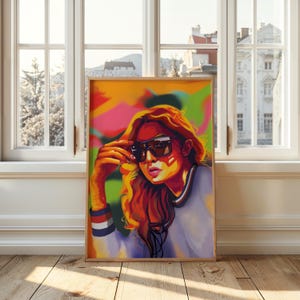 art poster, poster design, art design, art gigi hadid, gigi hadid poster, wall art, poster, fashion wall decor