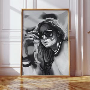 Art Poster, Poster Design, Art Design, Art Gigi Hadid, Gigi Hadid Poster, Wall Art, Poster, Fashion Wall Decor