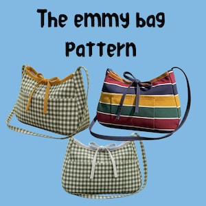 The Emmy Bag Digital Pattern Download (Crossbody Handbag Sewing PDF)