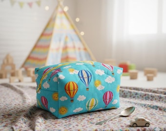 Boxy Quilted Makeup Bag Pattern | Cosmetic & Toiletry Pouch PDF