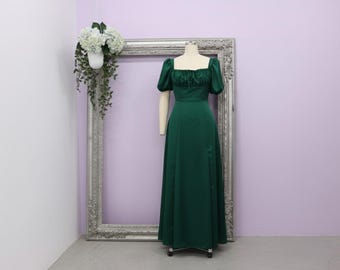 Milkmaid Dress Pattern | Vintage Sewing Prom Dress PDF | Cottagecore Maxi Sundress | Easy Summer Dress Pattern for Women