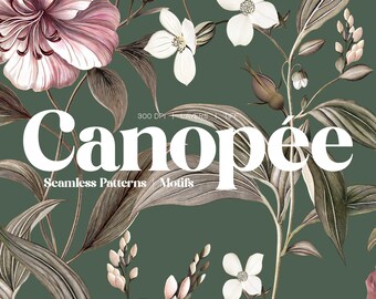 Canopée Botanical Floral Prints