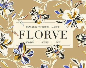 Florvé Expressive Floral Patterns