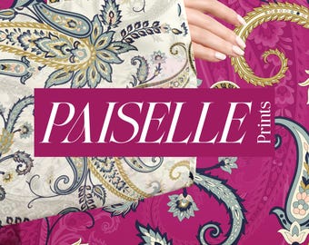 Paiselle Hand Drawn Paisley Prints Patterns And Motifs (Digital Download)