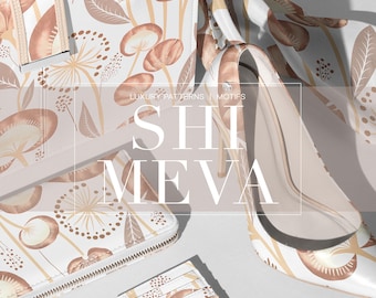 Shimeva Hand Drawn Luxury Prints Surface Pattern Design (Digital Download)