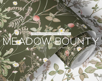 Impressões botânicas Meadow Bounty