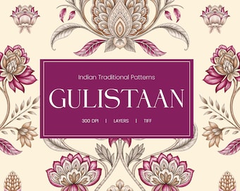 GULISTAAN | Estampes traditionnelles (Téléchargement numérique)