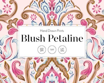 Blush Petaline Traditional Patterns (Digital Download)