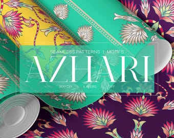 Estampas e Motivos Étnicos Azhari | Padrões Tradicionais