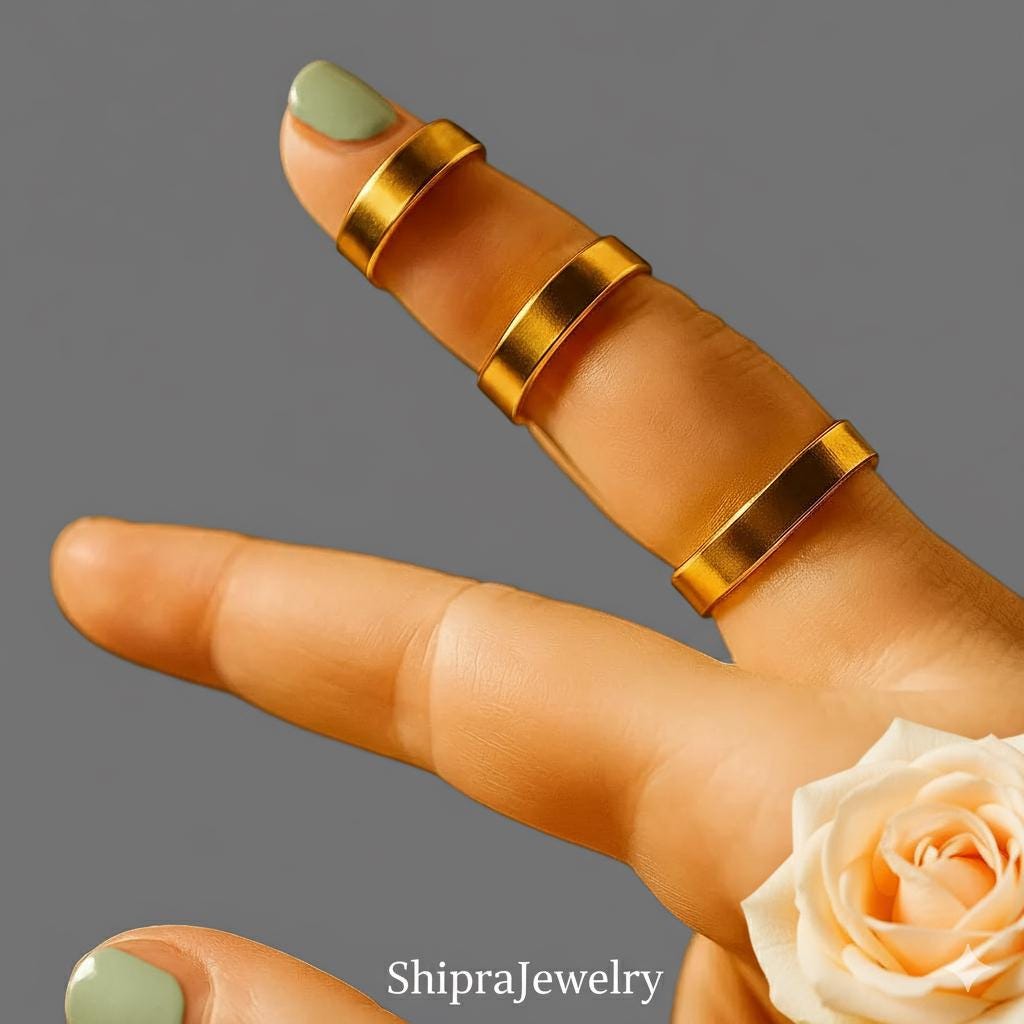 Adjustable Thumb Splint Ring, Trigger Finger Ring, Arthritis Support ...